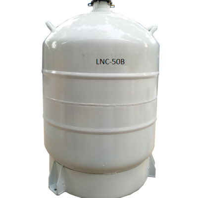 Liquid nitrogen container   