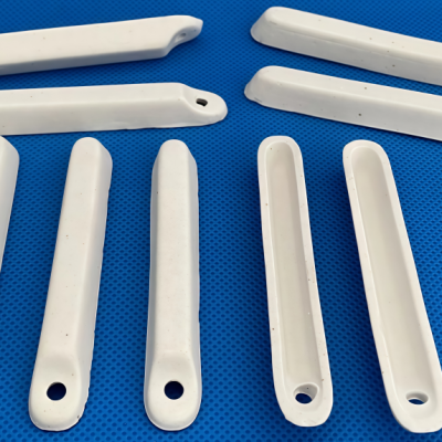 Porcelain Boat, Sample Crucible/Boat, Corundum Crucible for Sulfur Analyzer